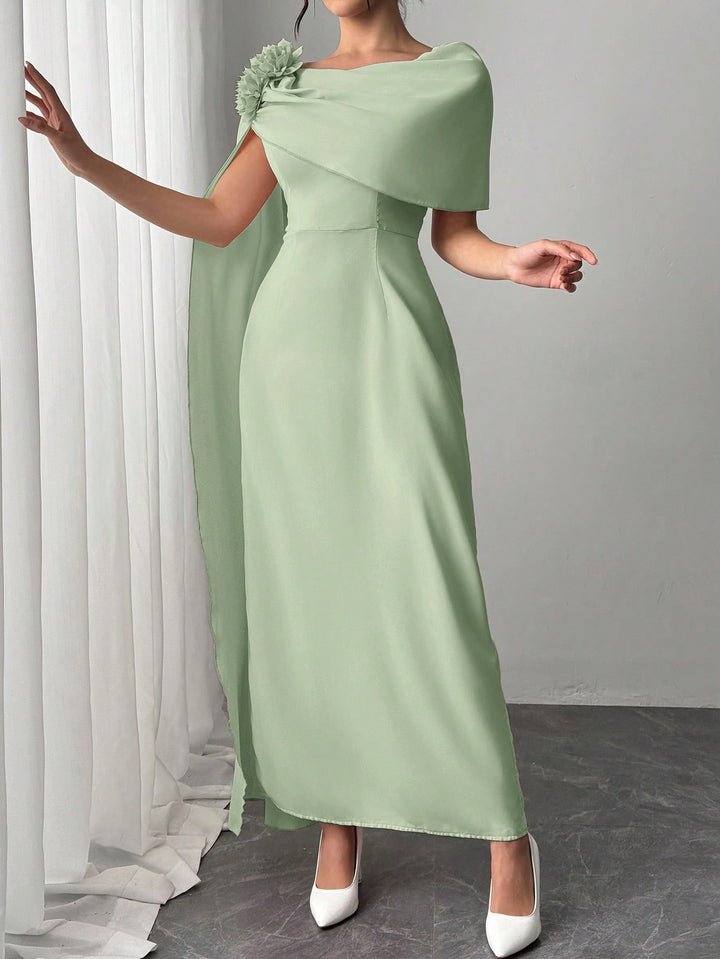 Rochie maxi SHEIN, verde
