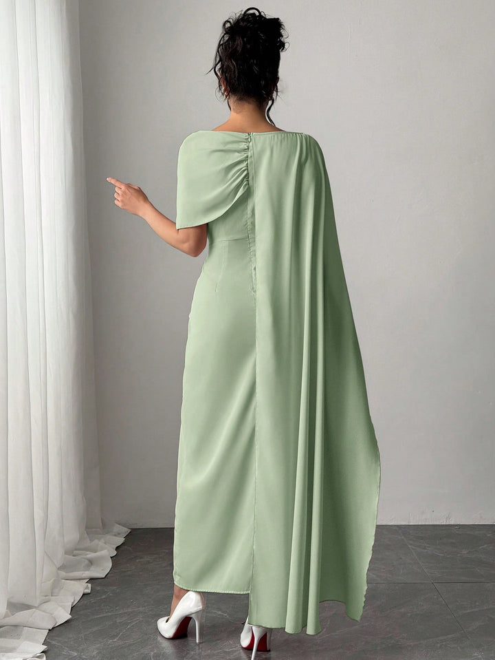 Rochie maxi SHEIN, verde