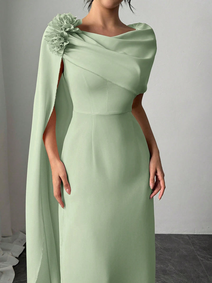 Rochie maxi SHEIN, verde