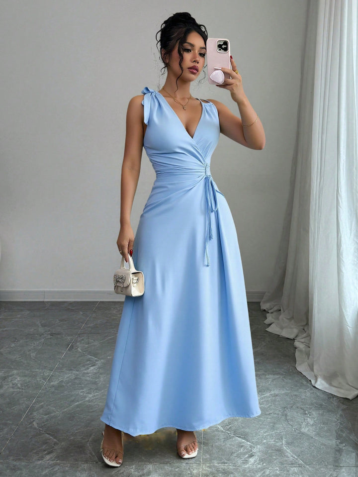 Rochie maxi SHEIN, albastru
