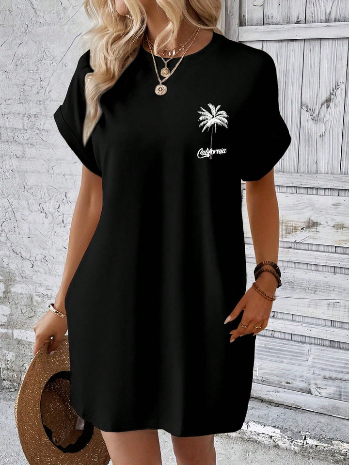 Rochie mini SHEIN, negru