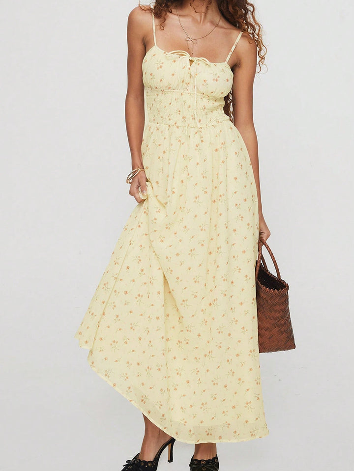 Rochie maxi SHEIN, galben