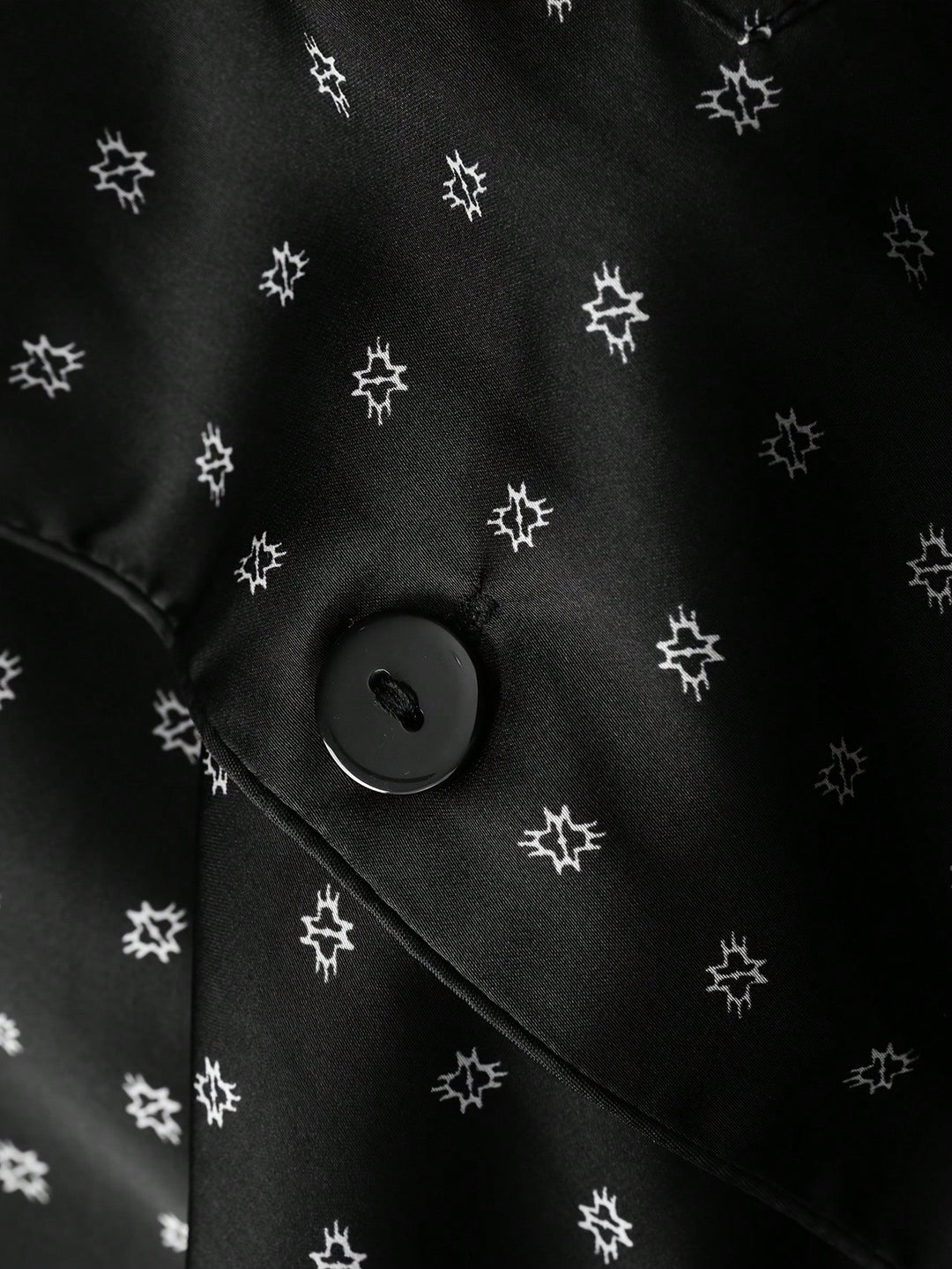 Compleu pijamale SHEIN, negru