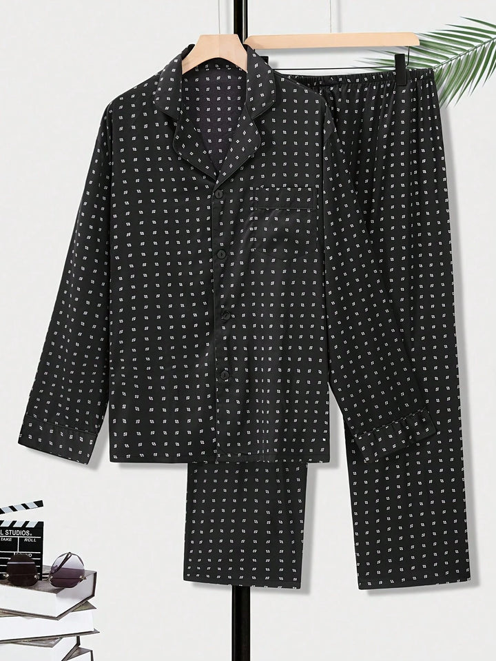 Compleu pijamale SHEIN, negru