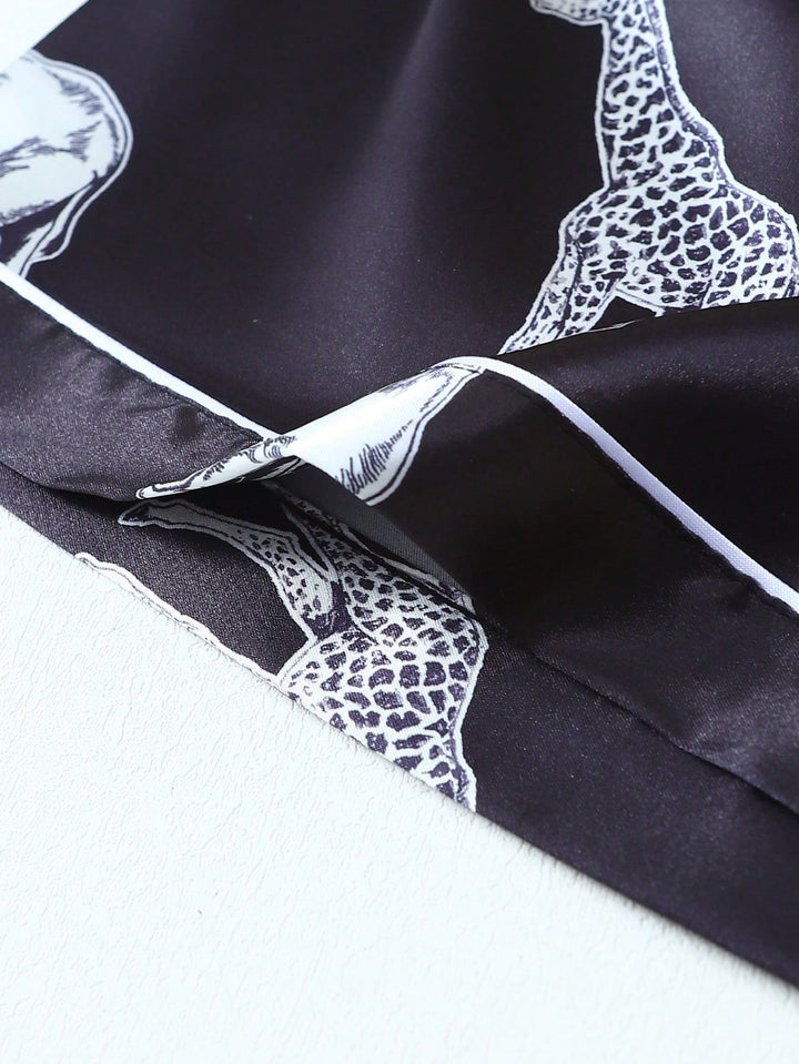 Pijama SHEIN, negru