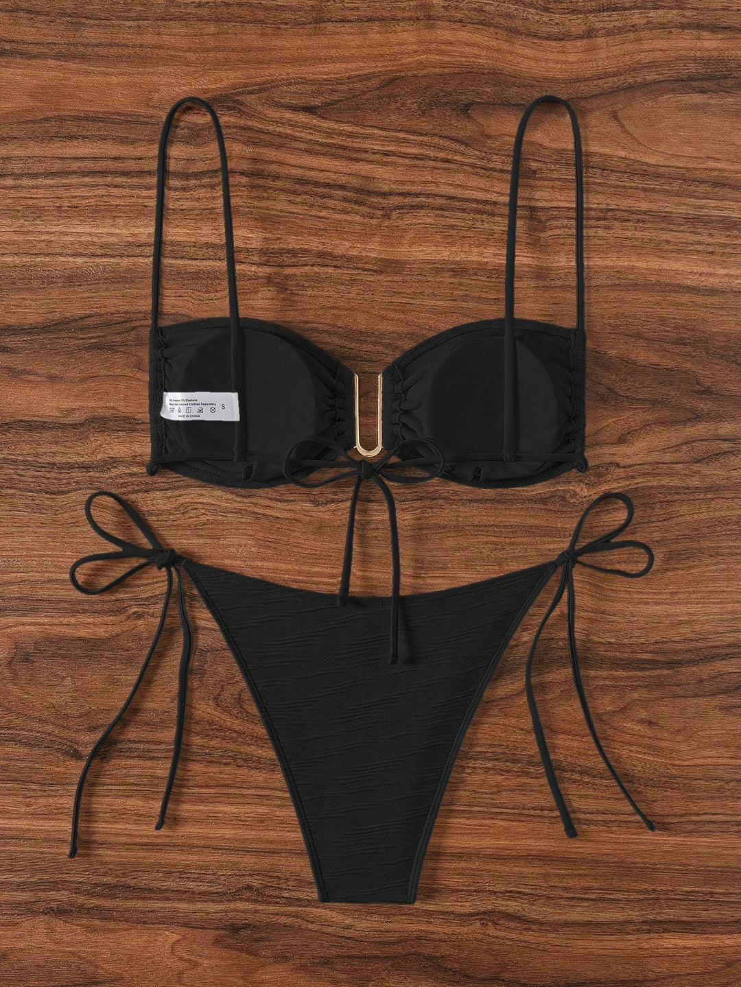 Costum de baie SHEIN, negru
