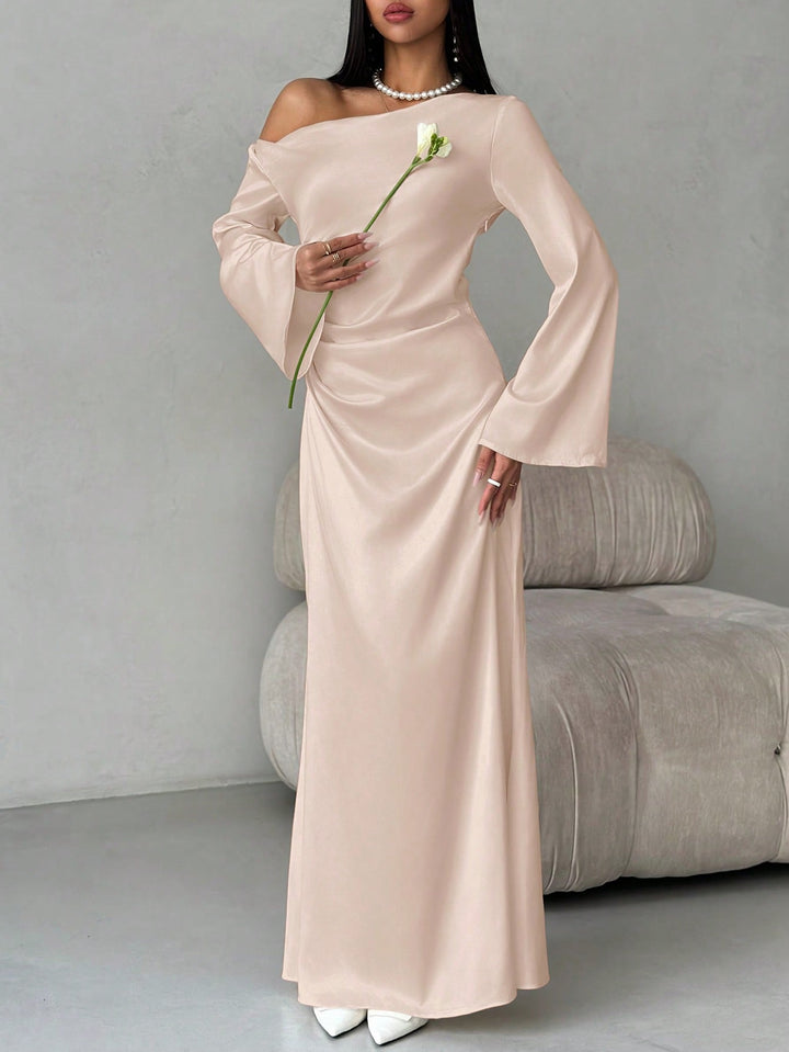 Rochie maxi SHEIN, kaki