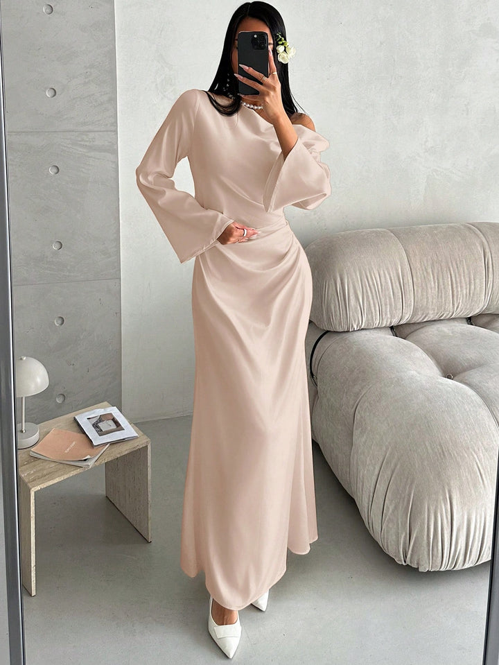Rochie maxi SHEIN, kaki