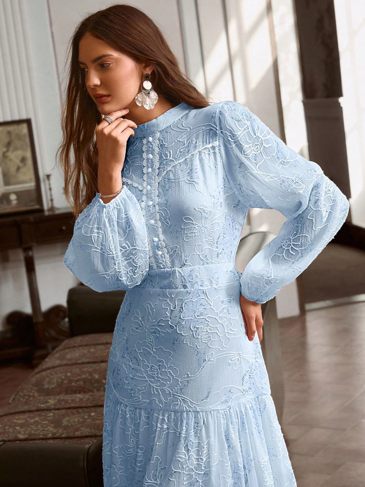 Rochie maxi SHEIN, albastru