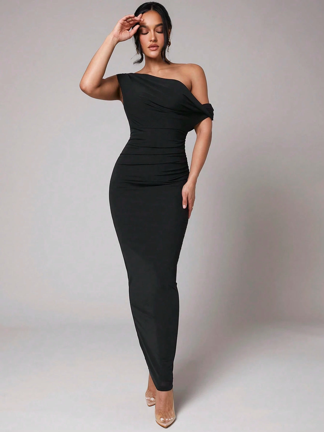 Rochie maxi SHEIN, negru