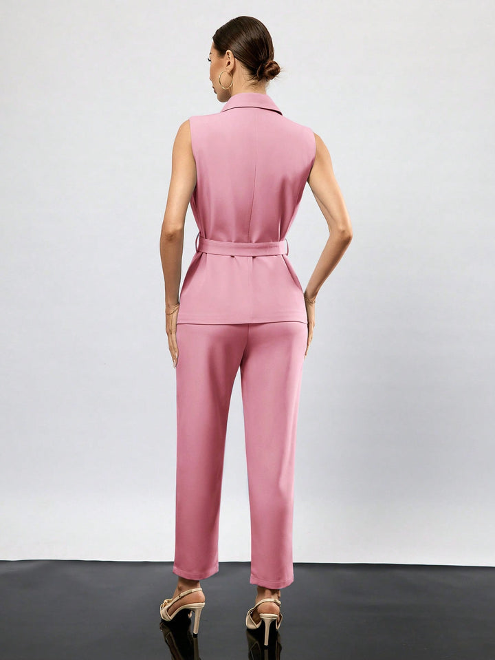 Costum SHEIN, roz