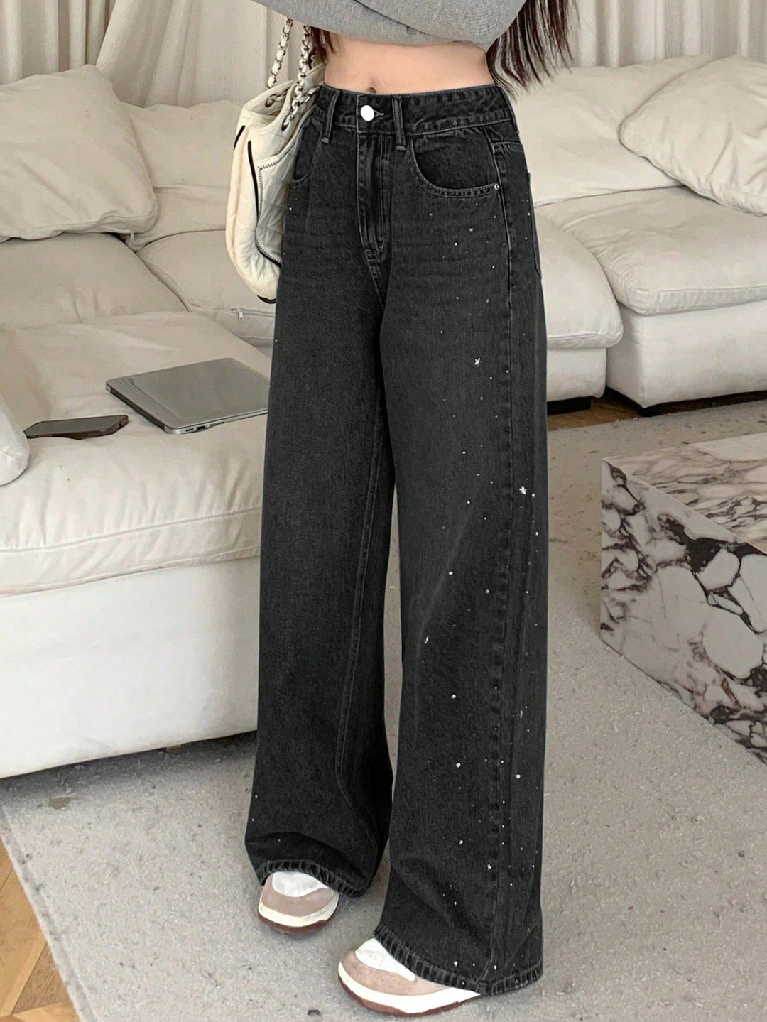 Jeans SHEIN, gri
