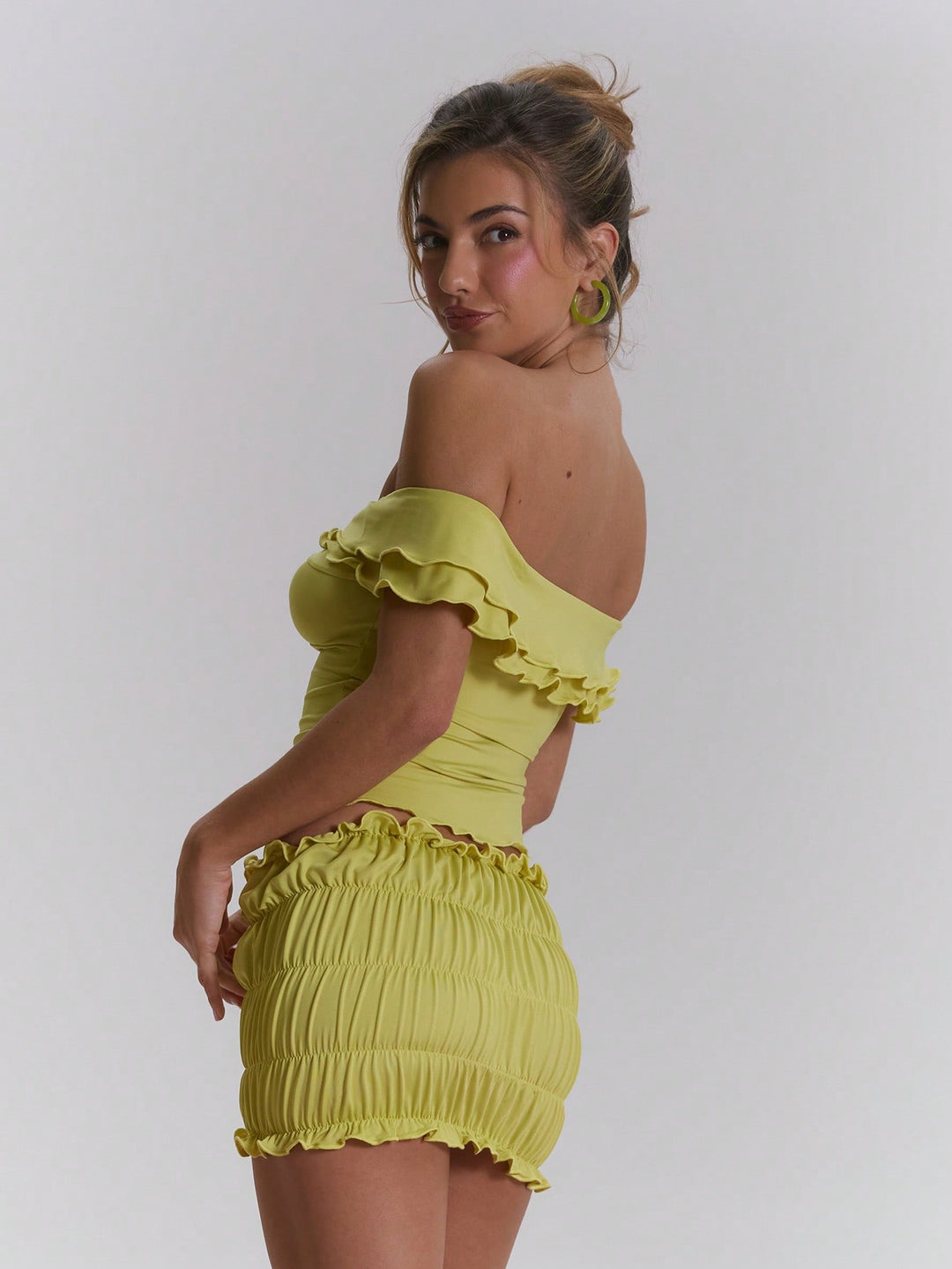 Top SHEIN, verde