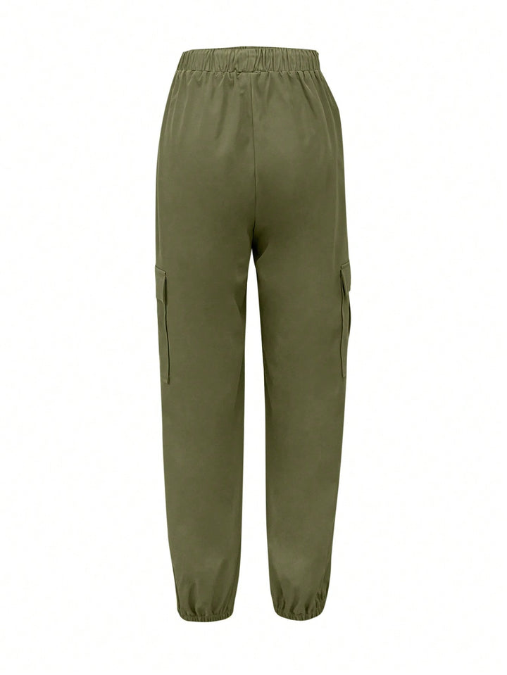 Pantaloni SHEIN, verde