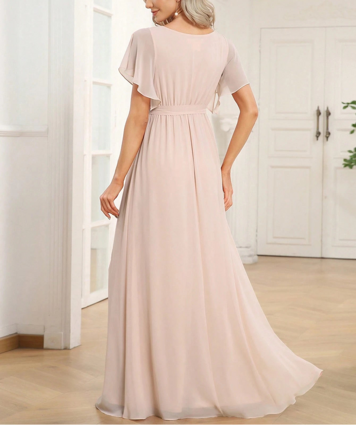 SHEIN maxi ruha, rózsaszín