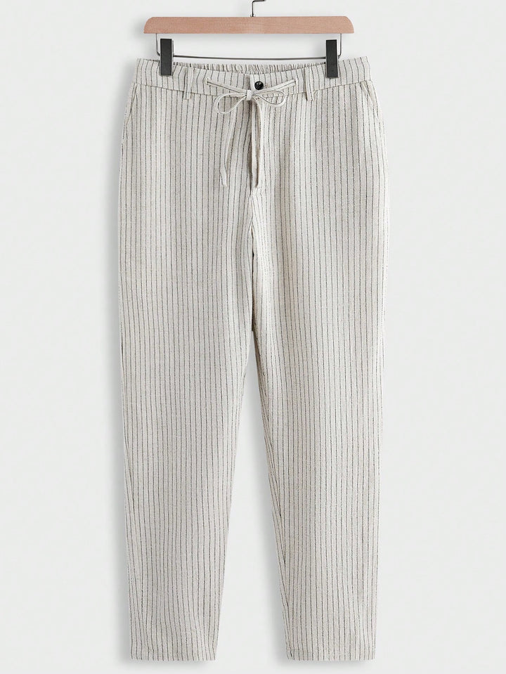 Pantalon SHEIN, alb