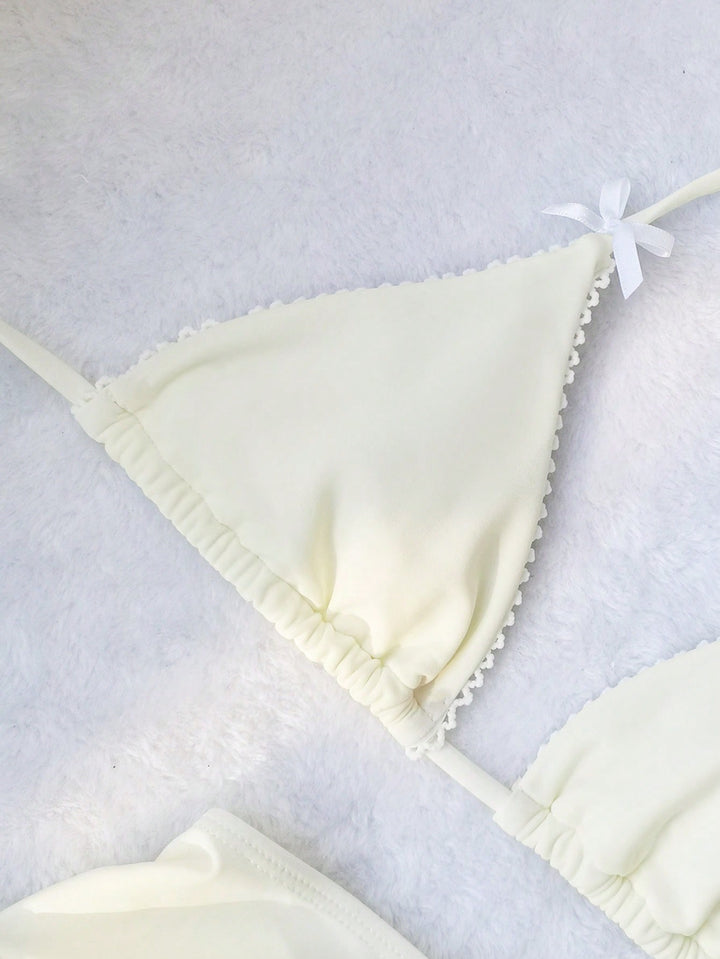 Set bikini SHEIN, bej
