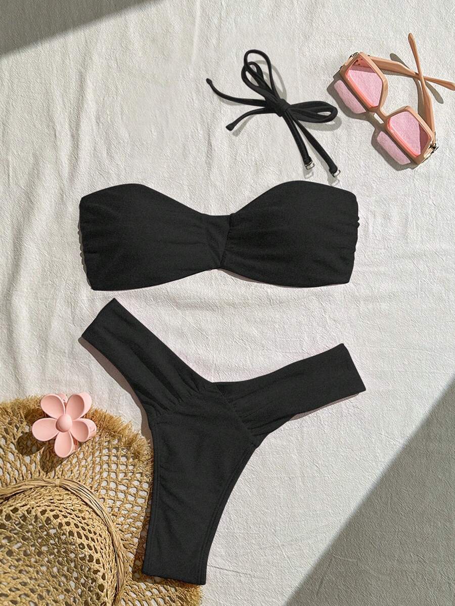 Costum de baie SHEIN, negru