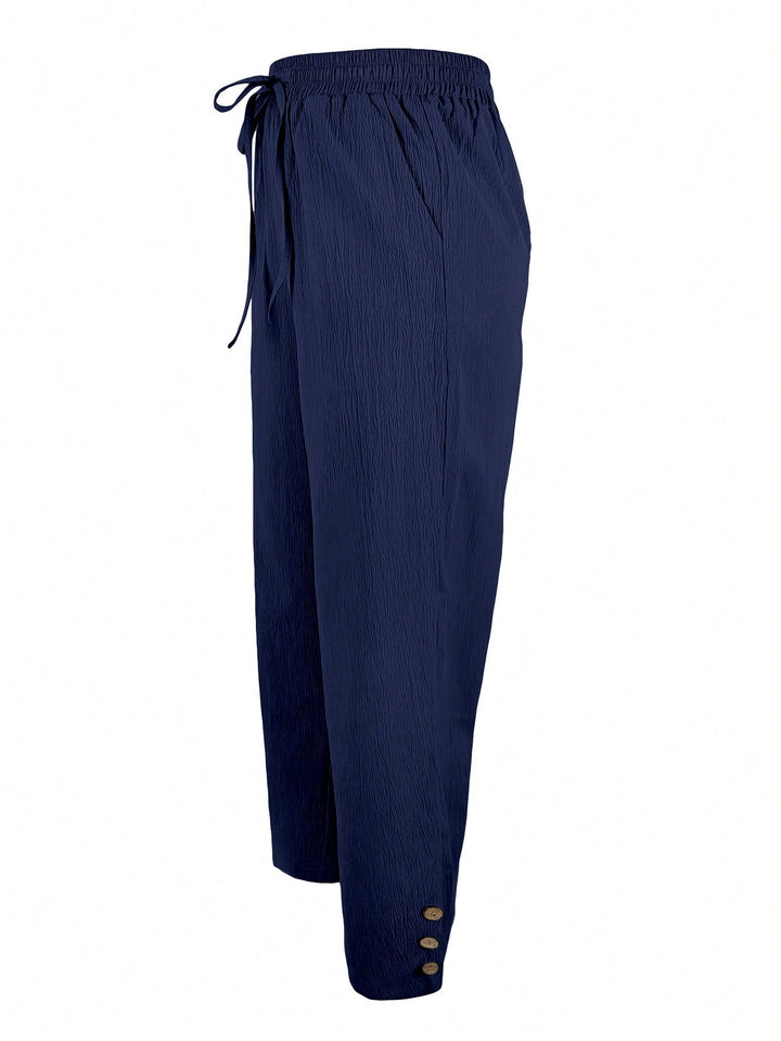 Pantaloni SHEIN, albastru