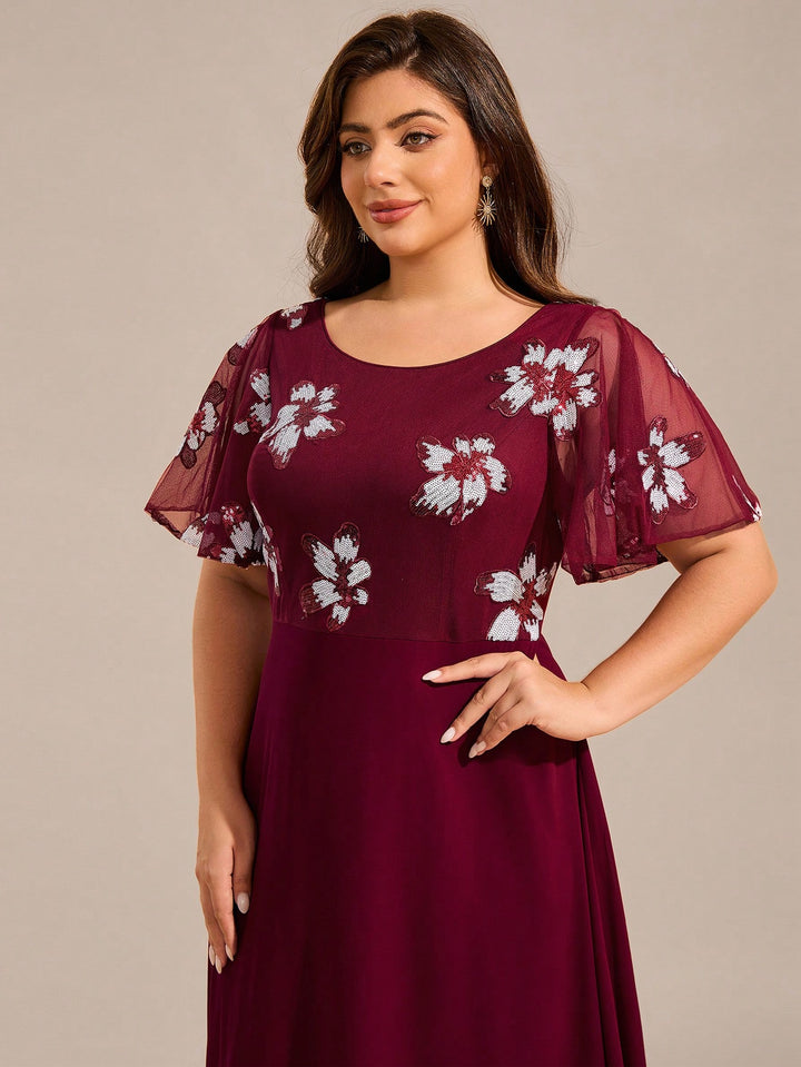 Rochie SHEIN, vișiniu