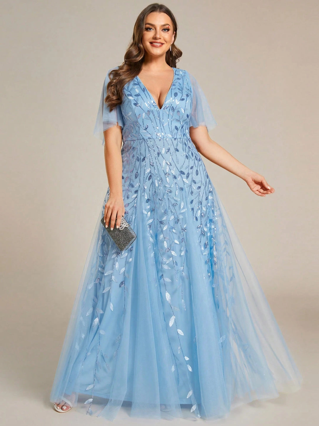 Rochie de ocazie SHEIN, albastru