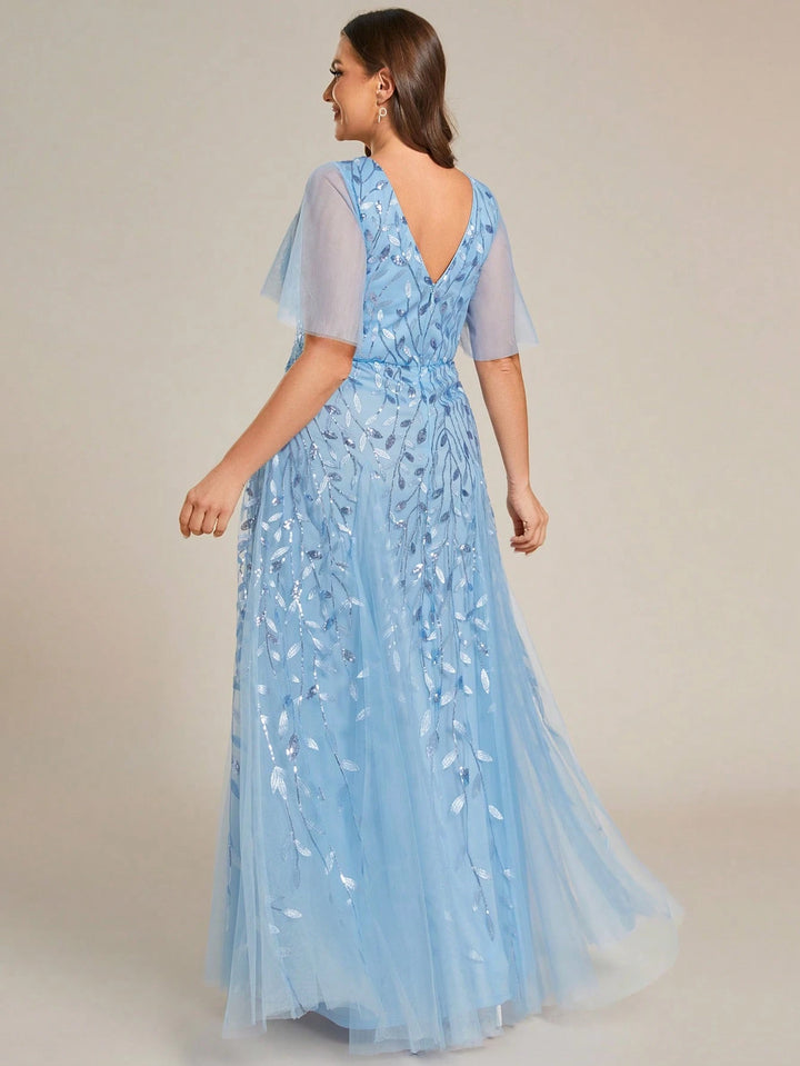 Rochie de ocazie SHEIN, albastru