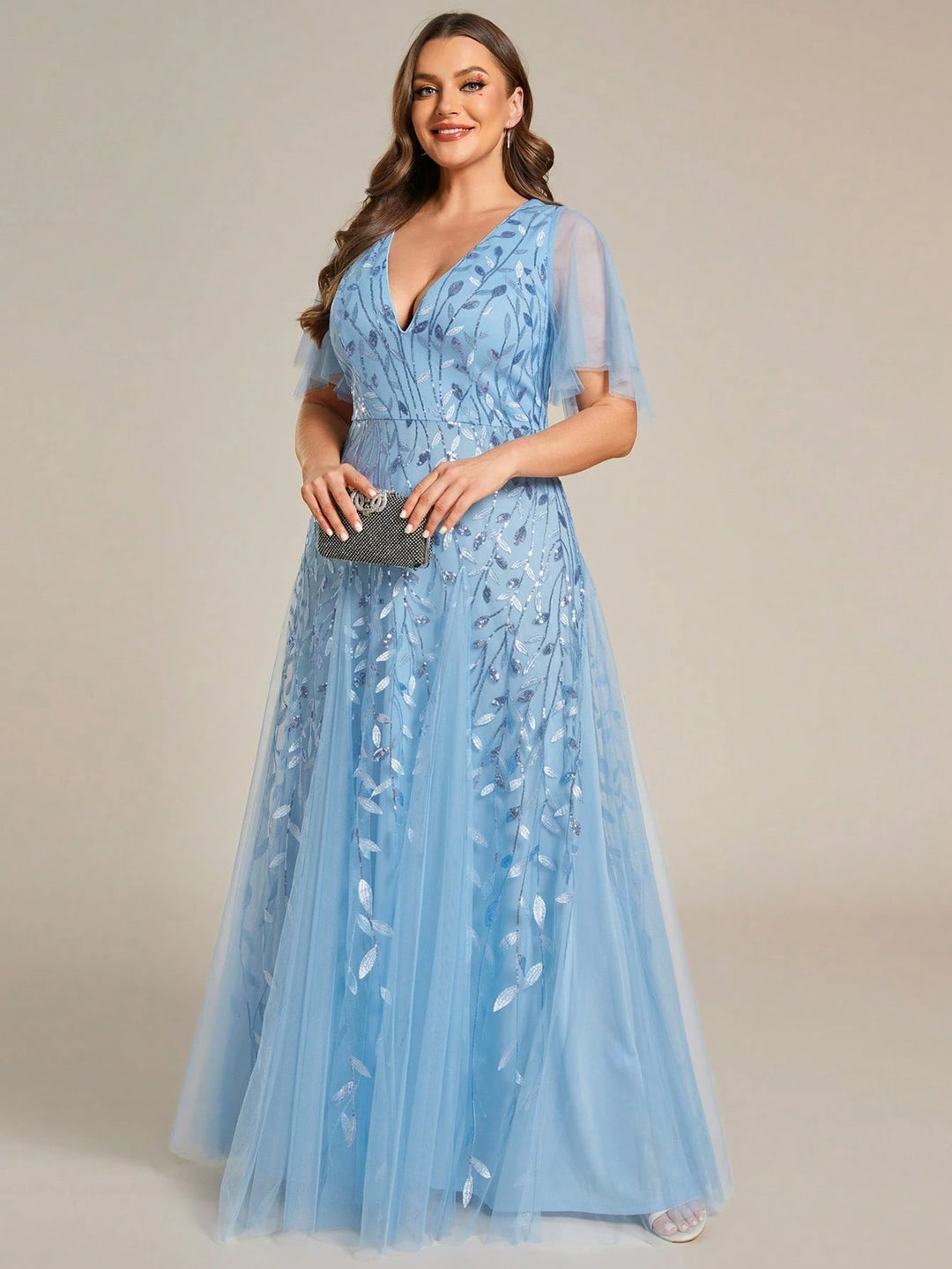 Rochie de ocazie SHEIN, albastru