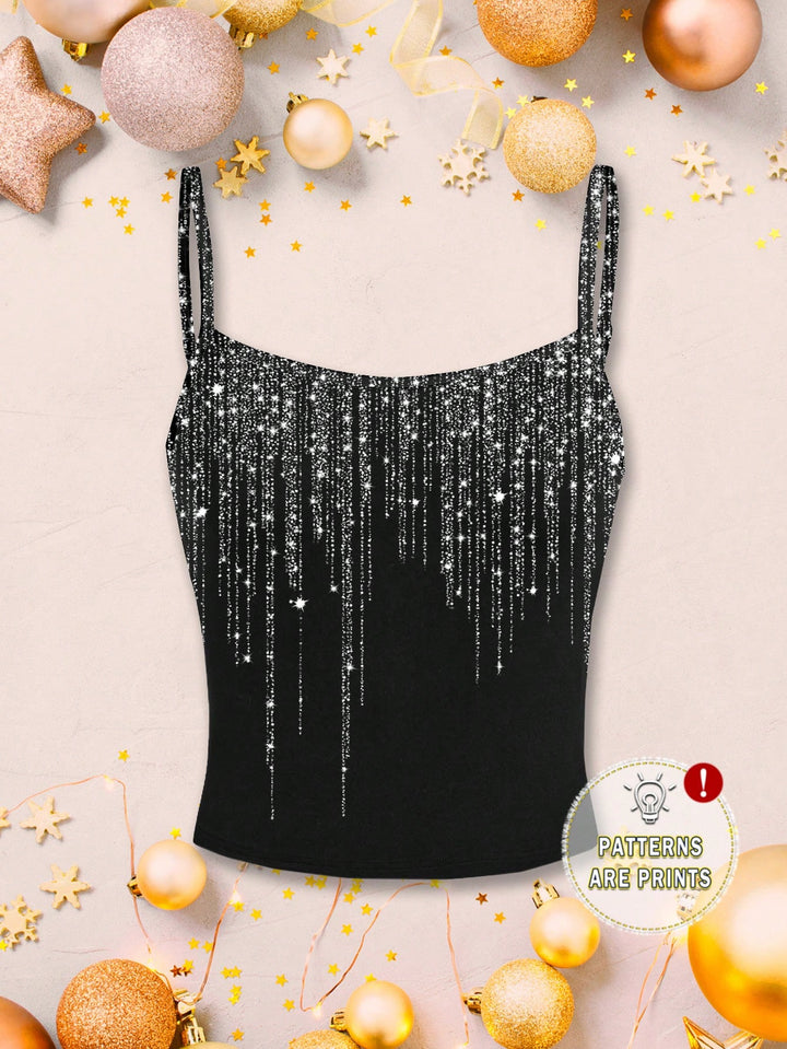 Fekete SHEIN top