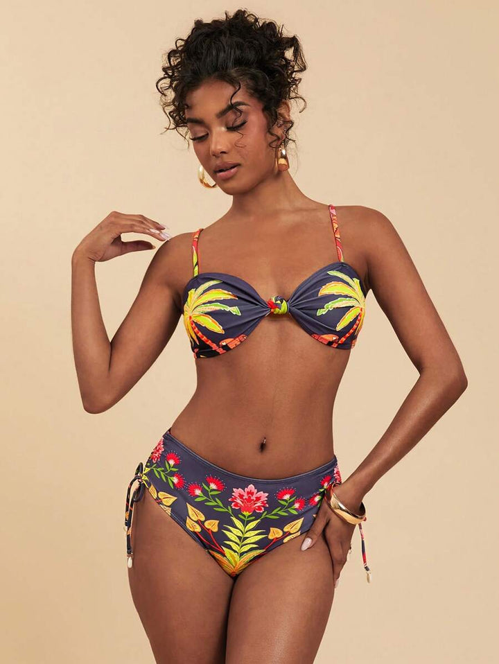 Costum de baie SHEIN, mix culori