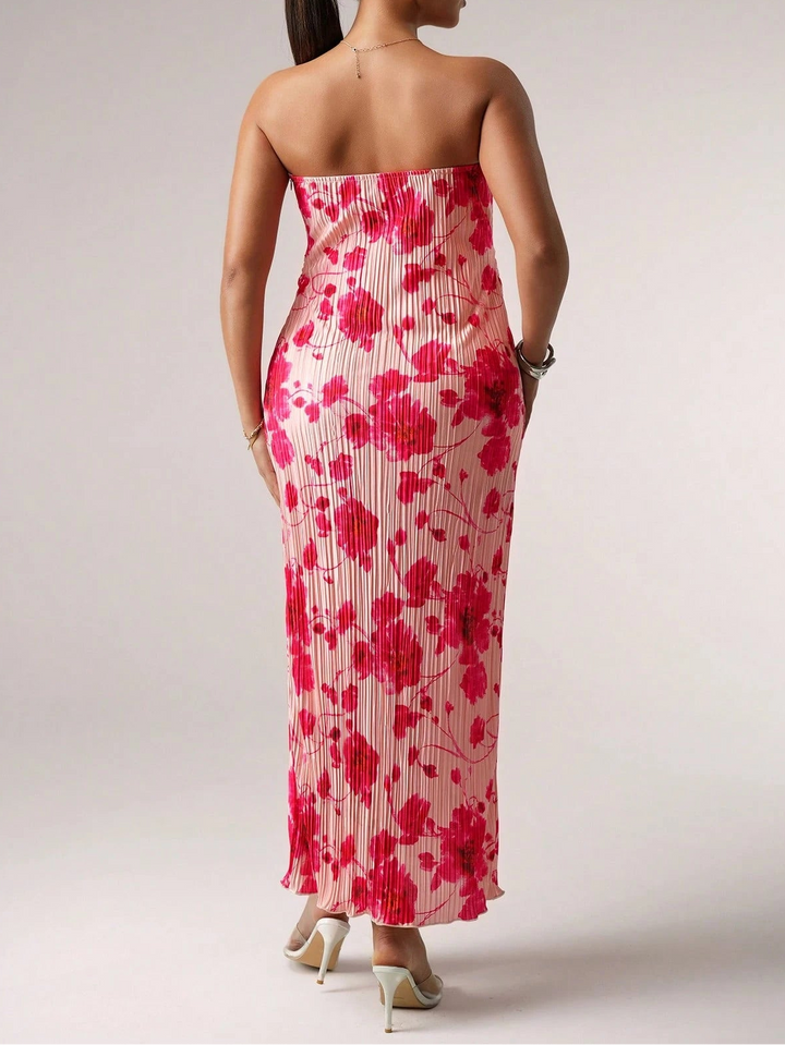 Rochie maxi SHEIN, mix culori