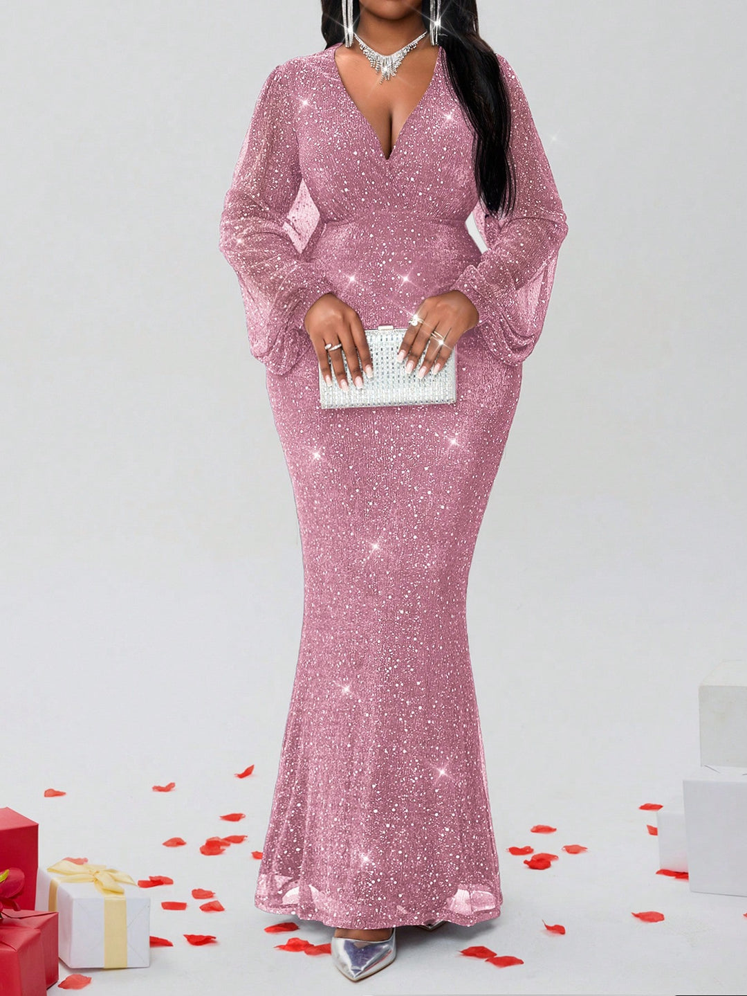 Rochie SHEIN, roz
