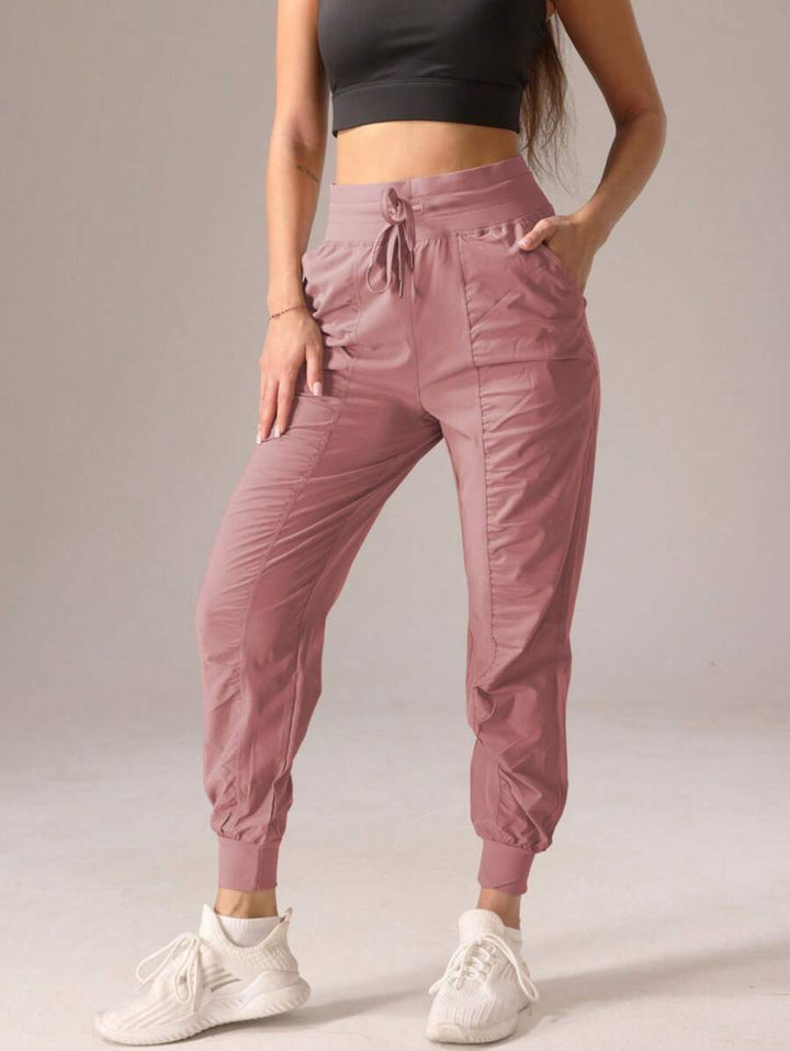 Pantaloni SHEIN, roz