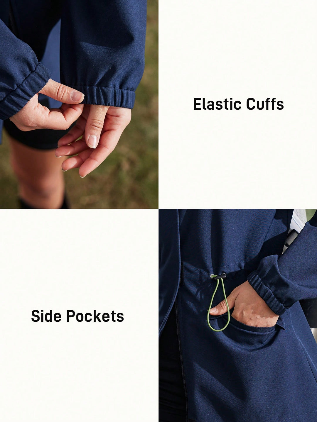 SHEIN kabát, kék