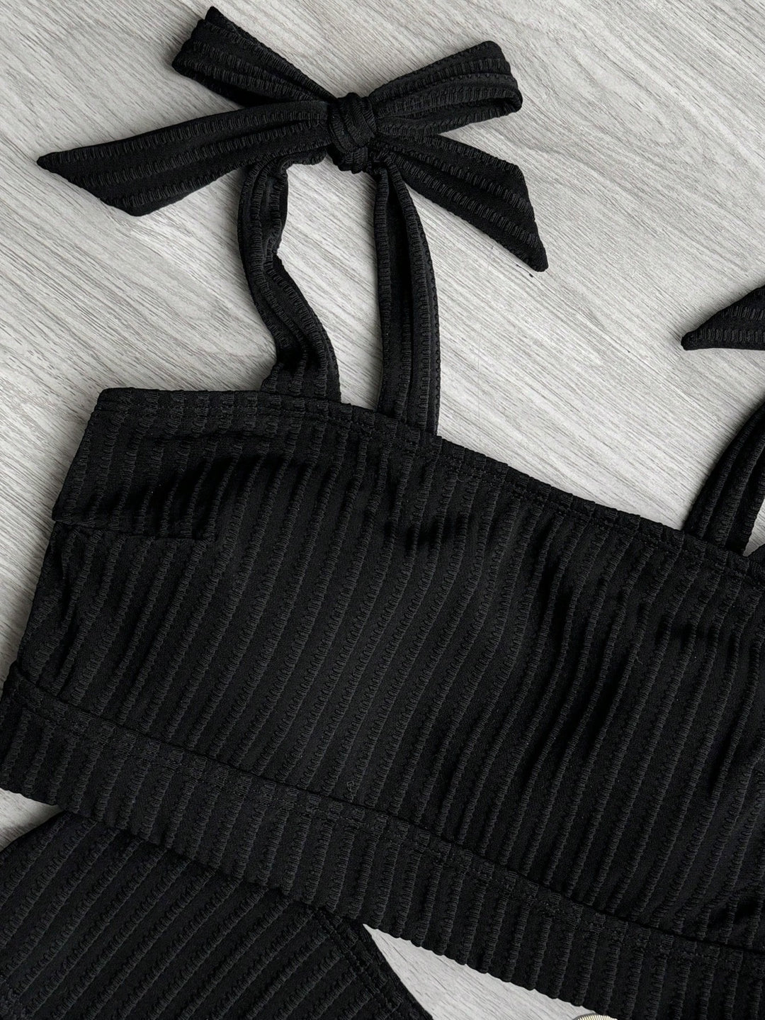 Set bikini SHEIN, negru
