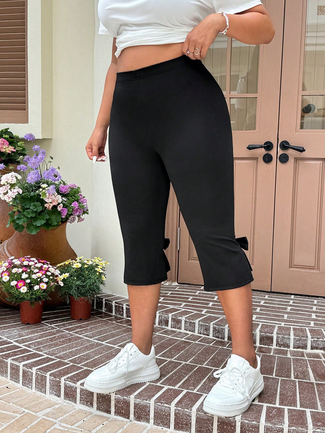 Pantaloni SHEIN, negru
