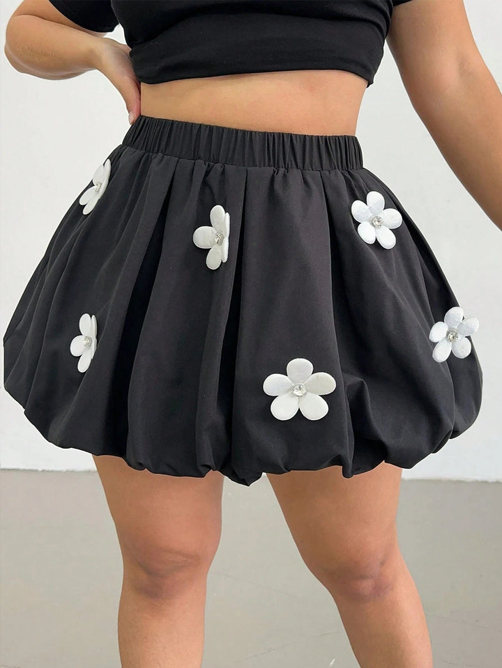 Fustă mini SHEIN, negru