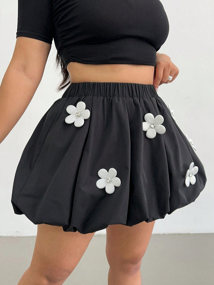 Fustă mini SHEIN, negru