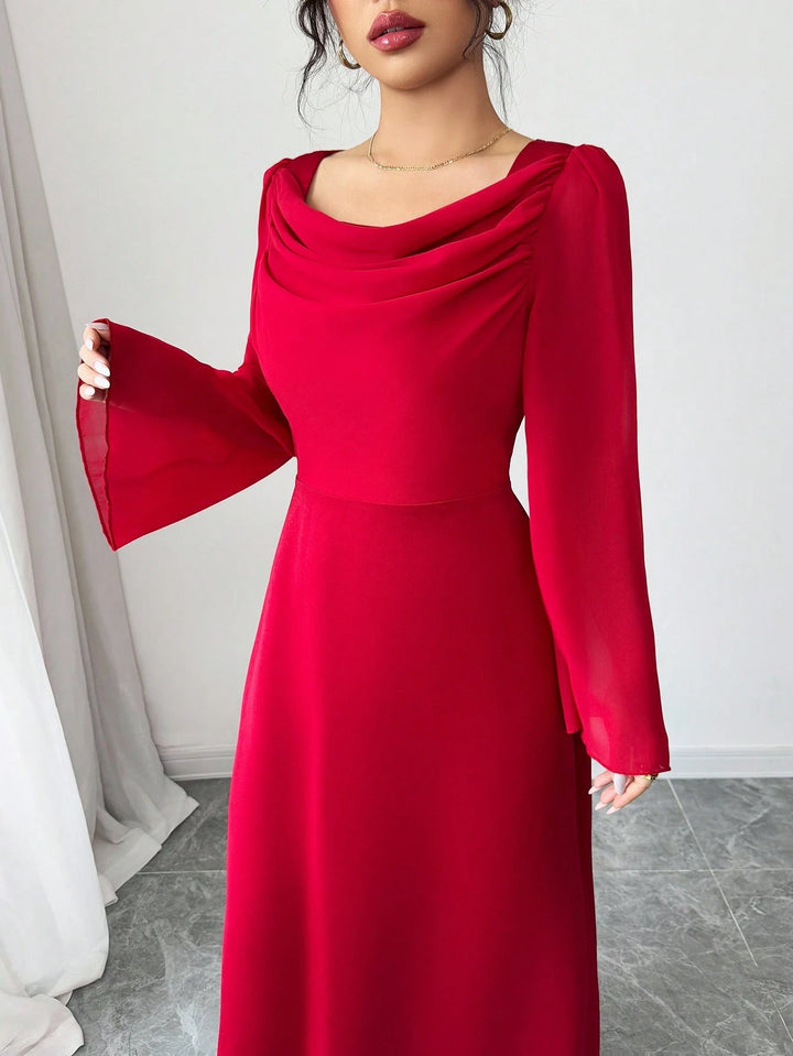 SHEIN Maxi ruha, piros