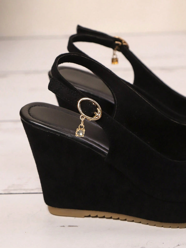 Sandale SHEIN, negru