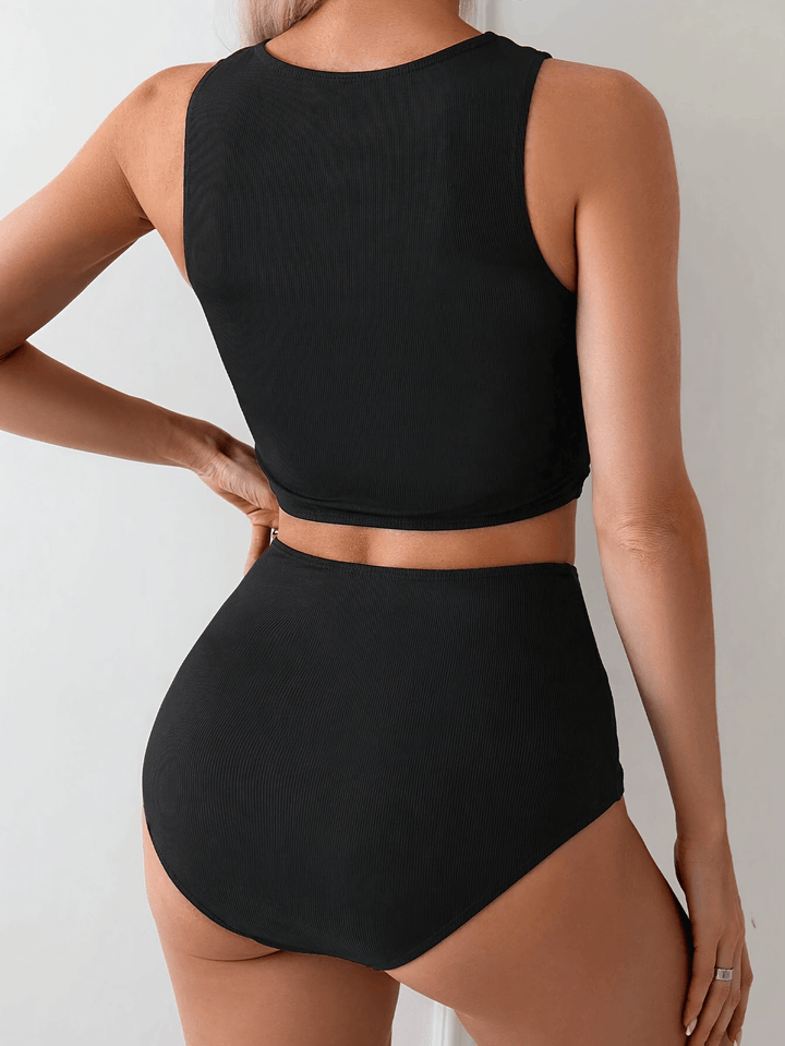 Costum de baie SHEIN, negru