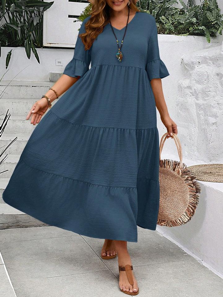 Rochie maxi SHEIN, albastru