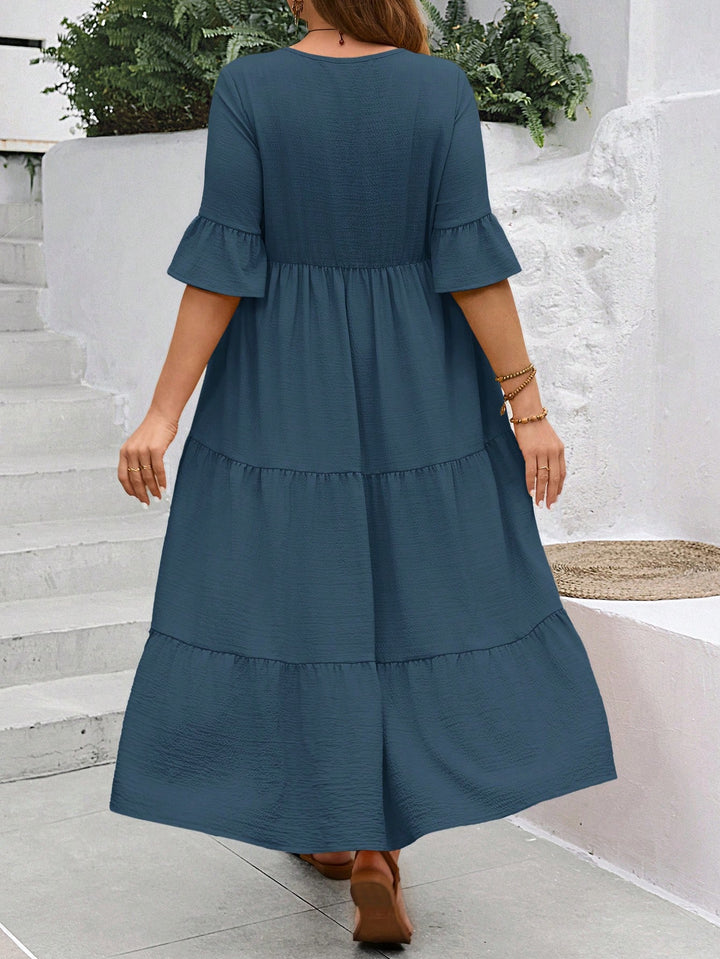Rochie maxi SHEIN, albastru