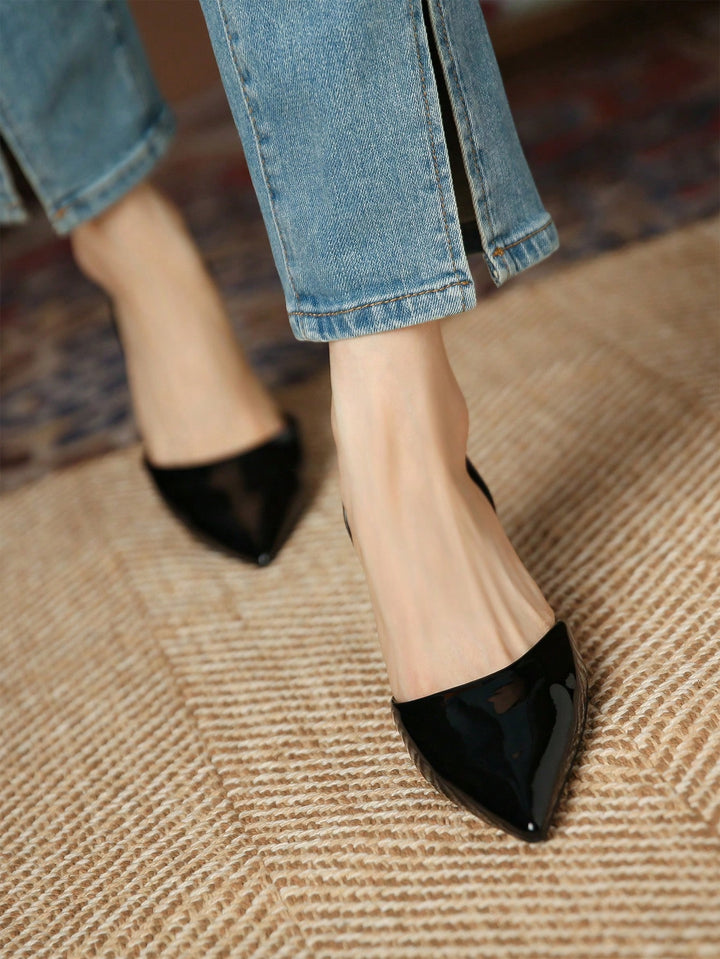 Pantofi cu toc SHEIN, negru