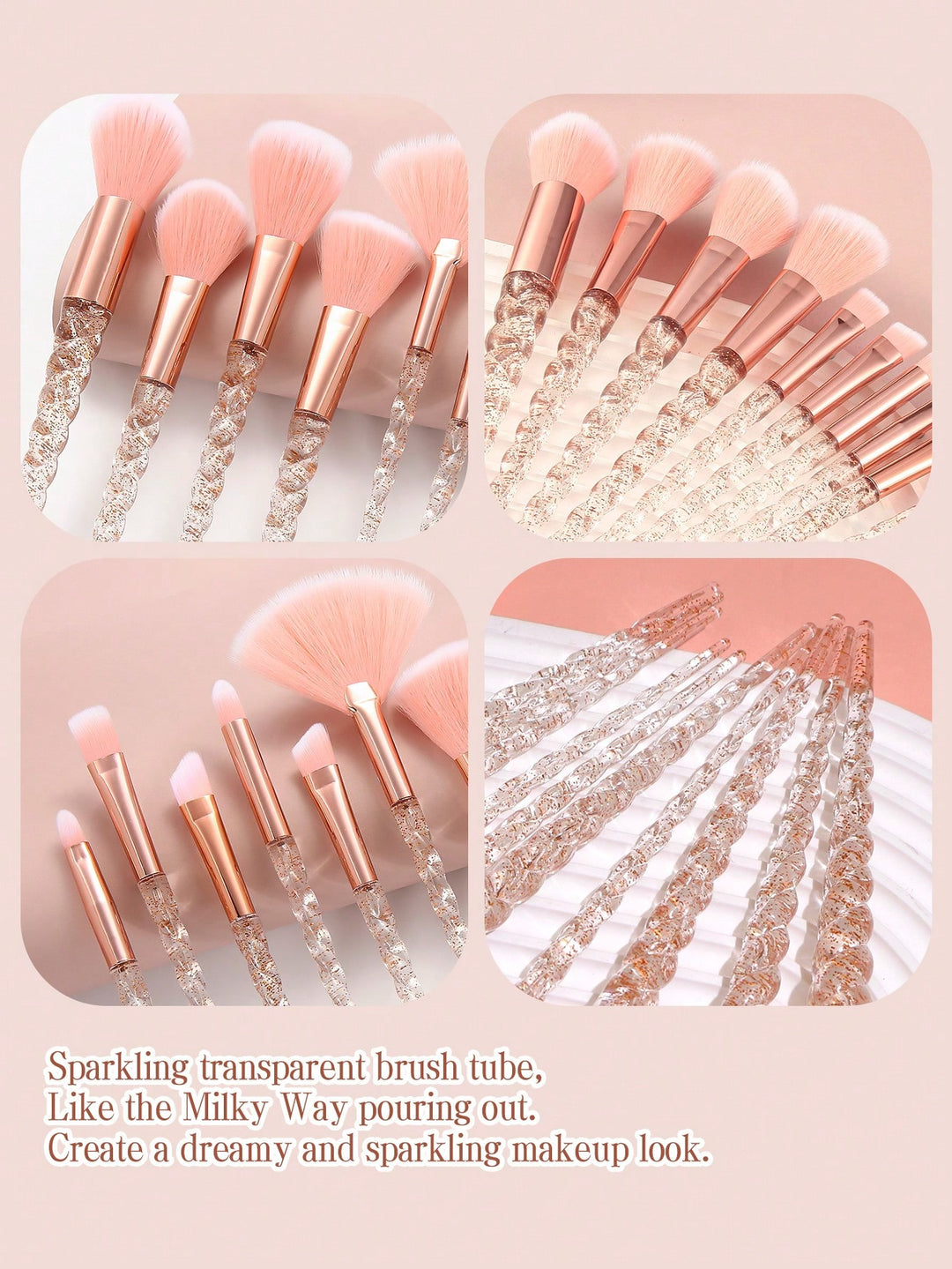 Set de perii SHEIN, auriu