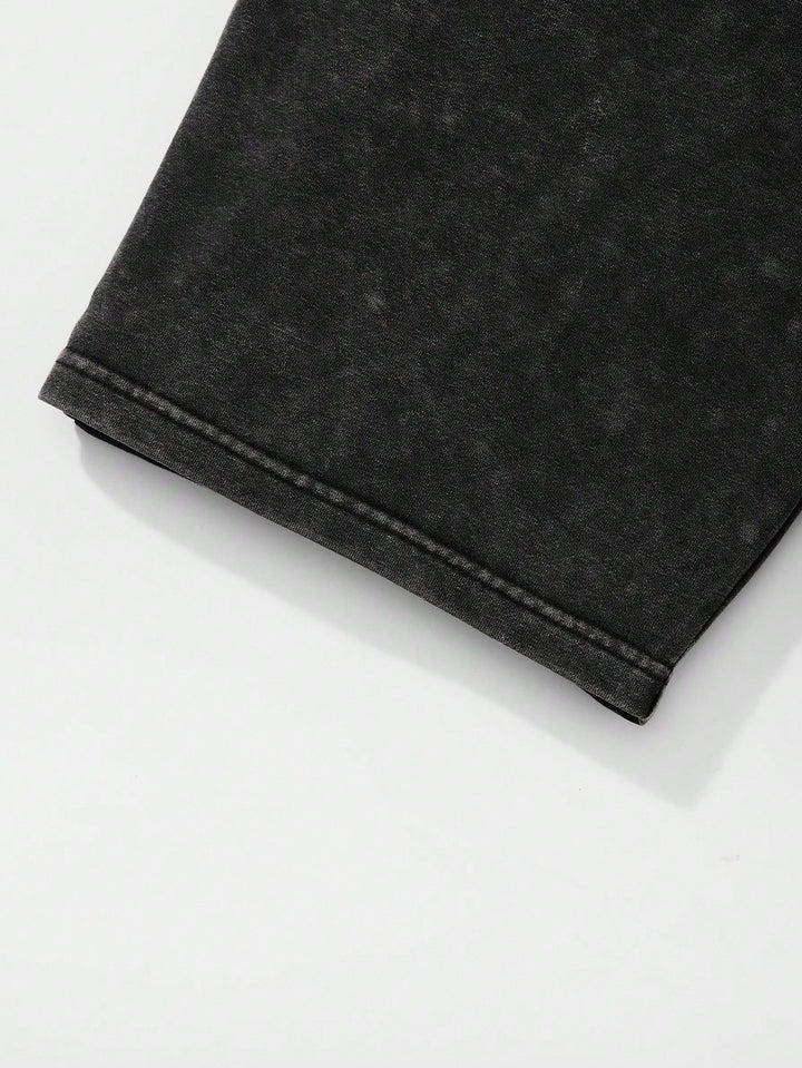 Pantaloni scurți SHEIN, negru