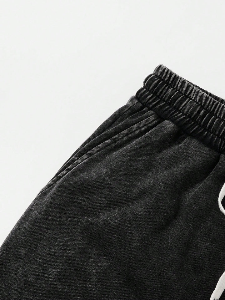 Pantaloni scurți SHEIN, negru