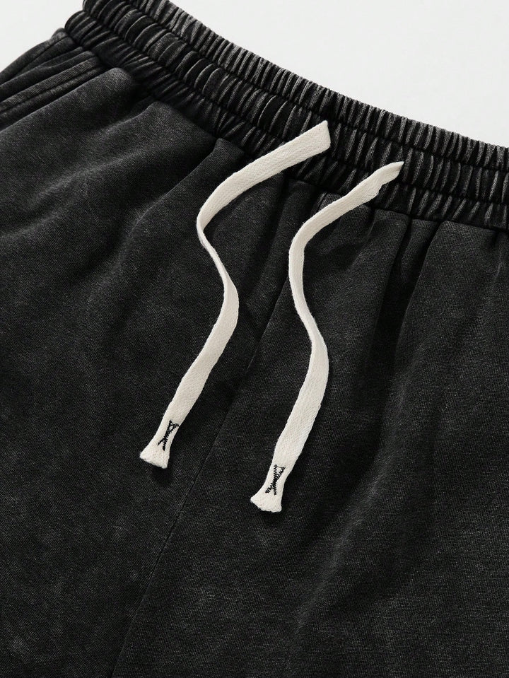 Pantaloni scurți SHEIN, negru