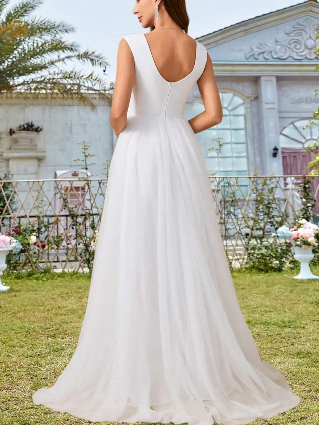 SHEIN Wedding Dress, White