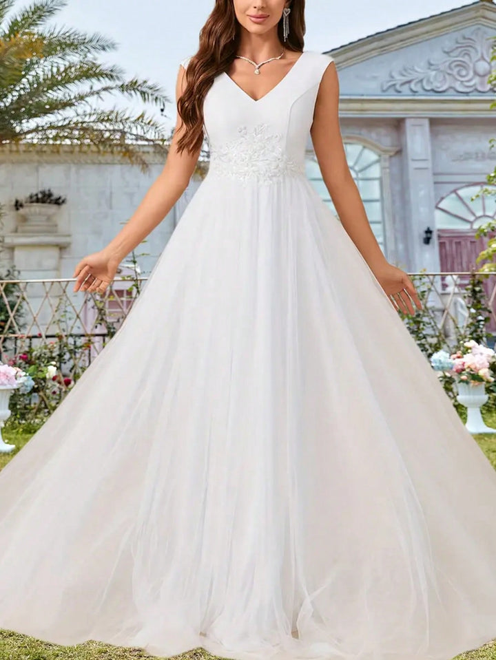 SHEIN Wedding Dress, White
