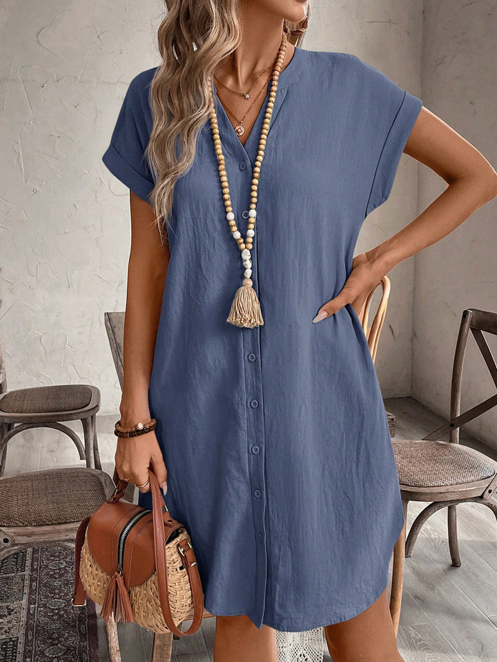 Rochie scurtă SHEIN, albastru